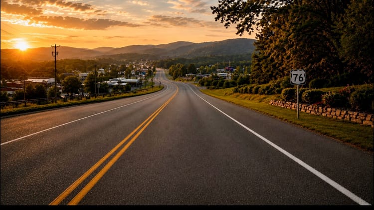 Route 76 - Die ersten Kilometer