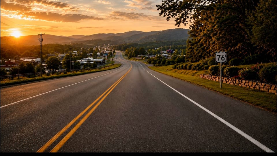 Route 76 - Die ersten Kilometer
